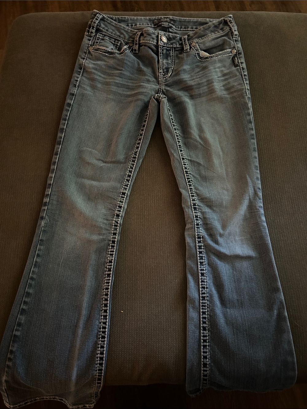 Silver Jeans Women's Dark Gray Bootcut Jeans